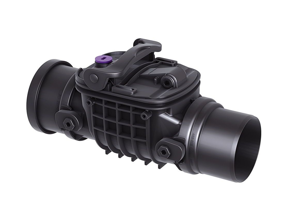 Staufix reinigingsbuis voor installatie in de vrijliggende afvalwaterbuis, zonder klep Staufix reinigingsbuis voor installatie in de vrijliggende afvalwaterbuis, zonder klep