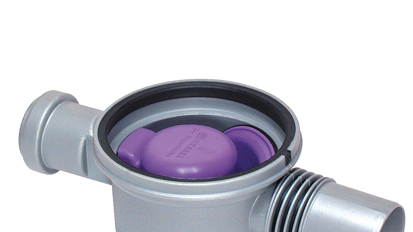 Vaste afdichting tussen basiselement en opzetstuk Vaste afdichting tussen basiselement en opzetstuk