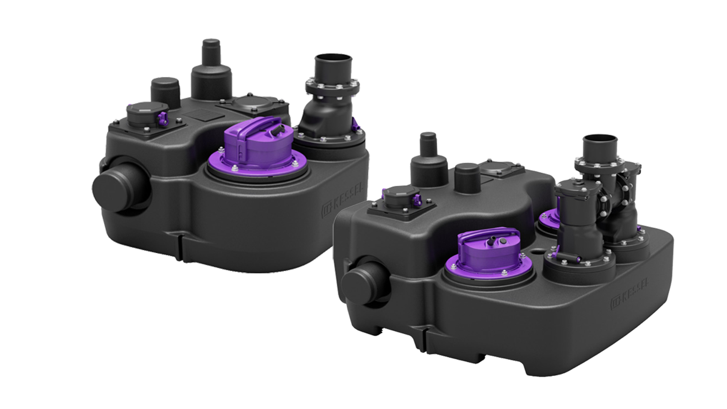 Opvoerinstallatie Aqualift L mono en duo Opvoerinstallatie Aqualift L mono en duo