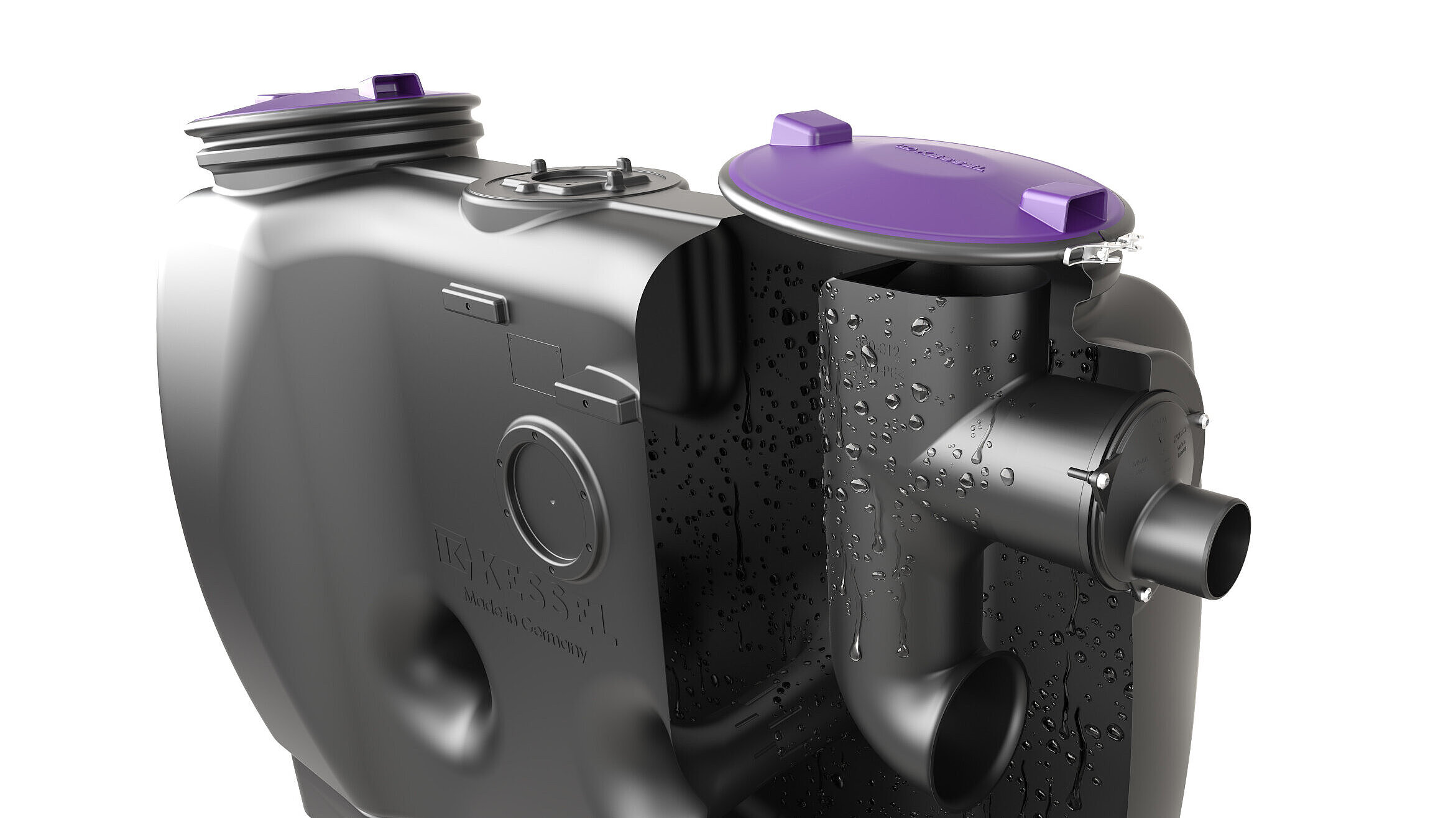 Vetafscheiders van kunststof zijn duurzaam en corrosiebestendig. Vetafscheiders van kunststof zijn duurzaam en corrosiebestendig.