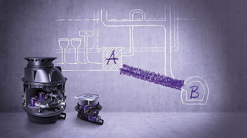 Hybride opvoerinstallaties Ecolift en Ecolift XL Hybride opvoerinstallaties Ecolift en Ecolift XL