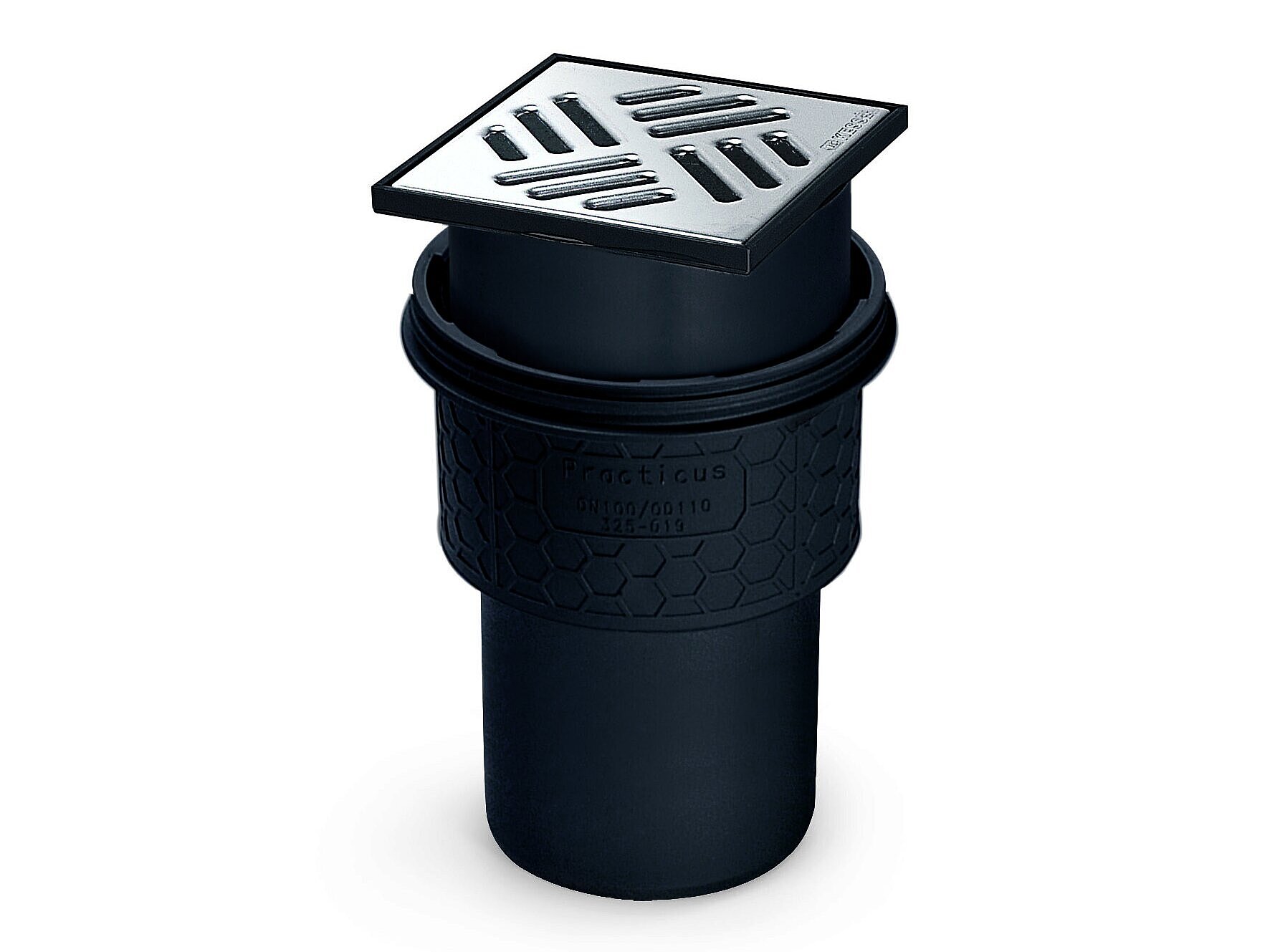 Kelderafvoer Practicus met onder-uitloop, zonder terugstuwbeveiliging Kelderafvoer Practicus met onder-uitloop, zonder terugstuwbeveiliging