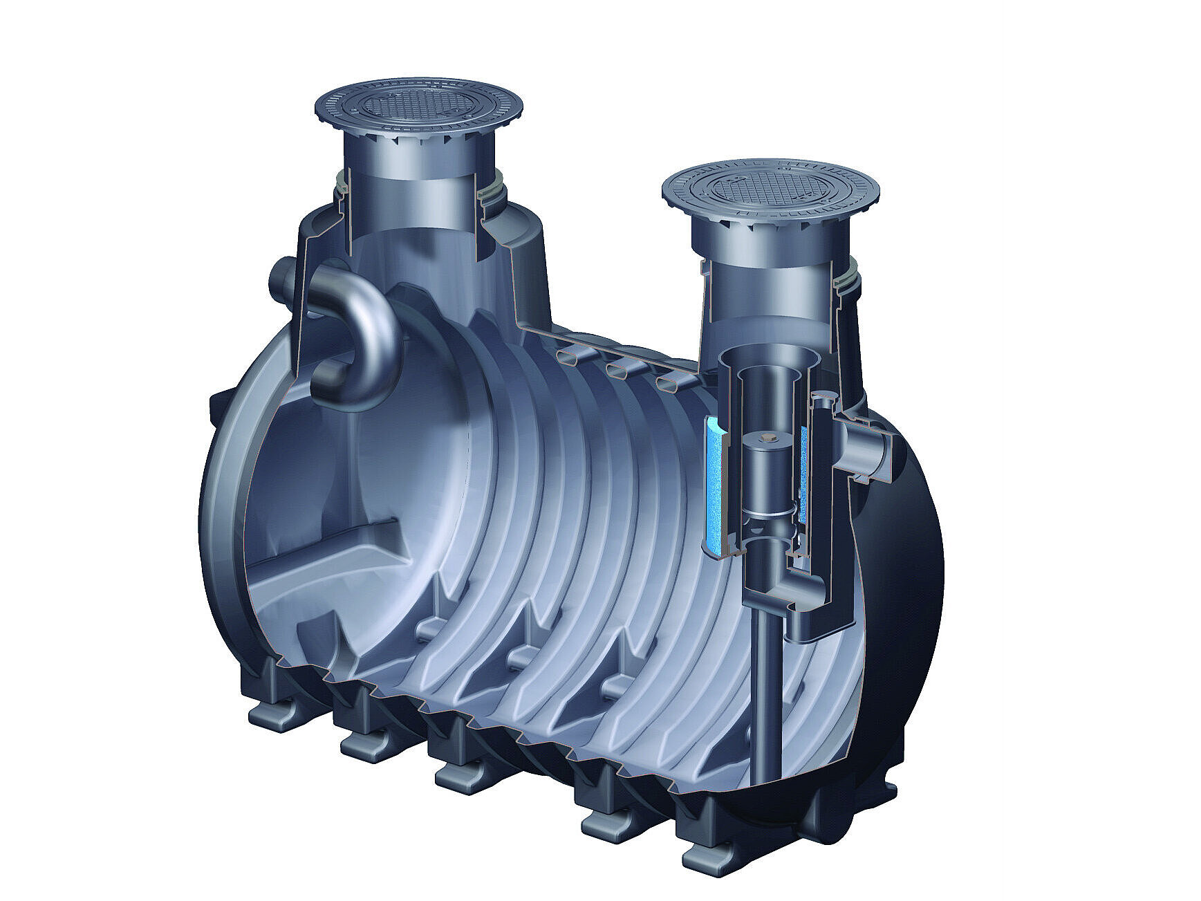 Coalescentieafscheider EasyOil ground, systeem A Coalescentieafscheider EasyOil ground, systeem A