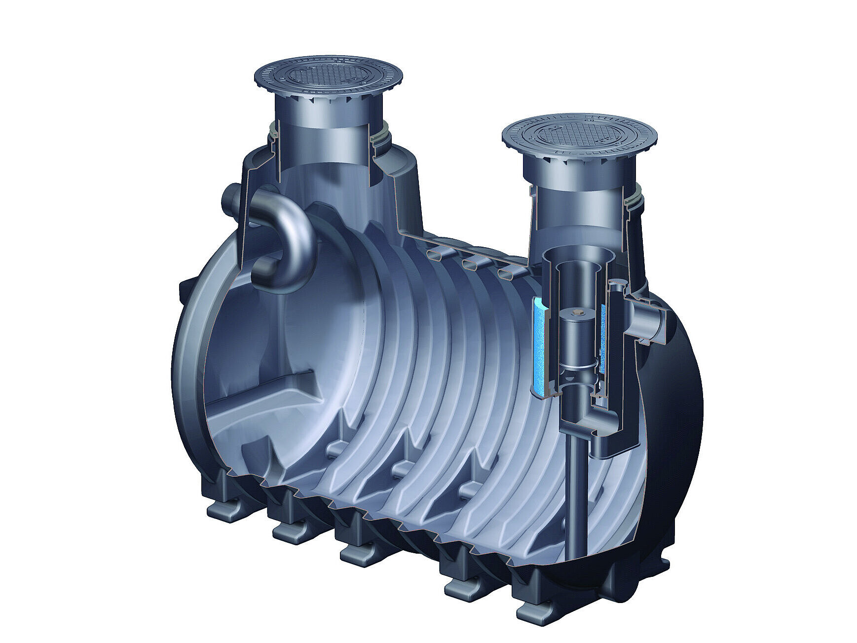 Coalescentieafscheider EasyOil ground, systeem A Coalescentieafscheider EasyOil ground, systeem A