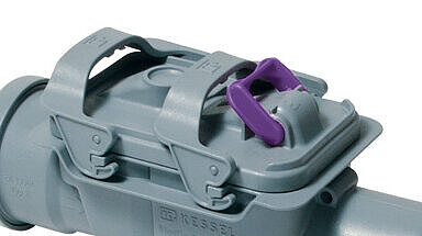 Snel onderhoud zonder gereedschap dankzij de snelspansluiting Snel onderhoud zonder gereedschap dankzij de snelspansluiting